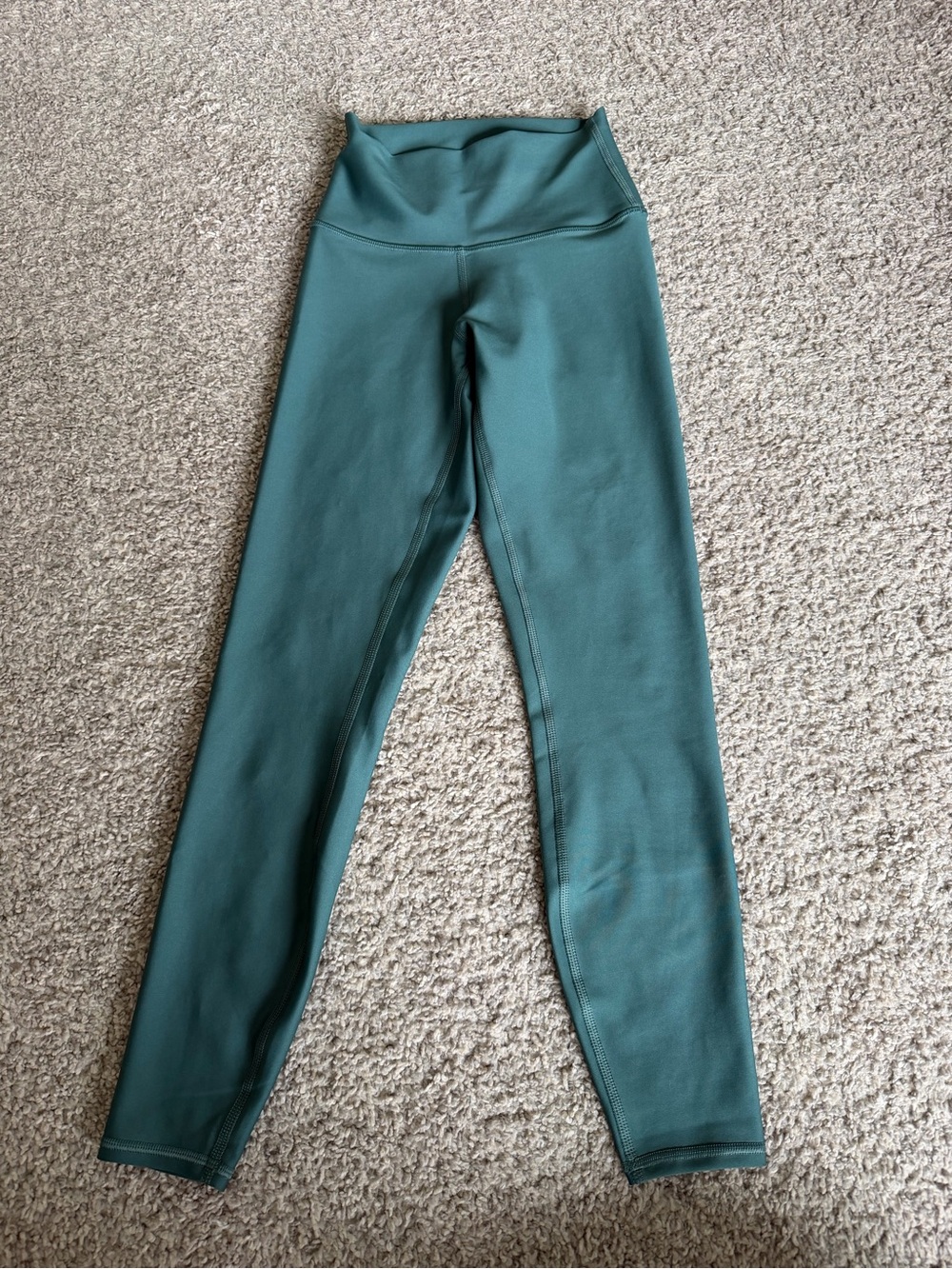 Alo Yoga High-Waist Teal Leggings